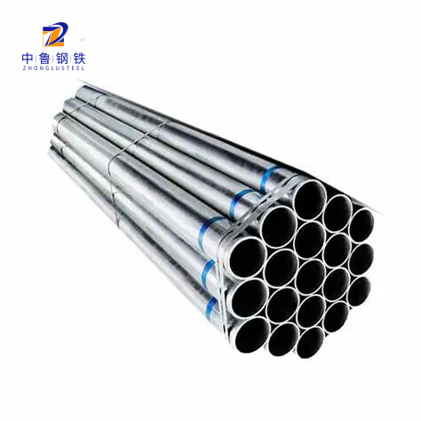 DX51D Galvanized Steel Round Pipe