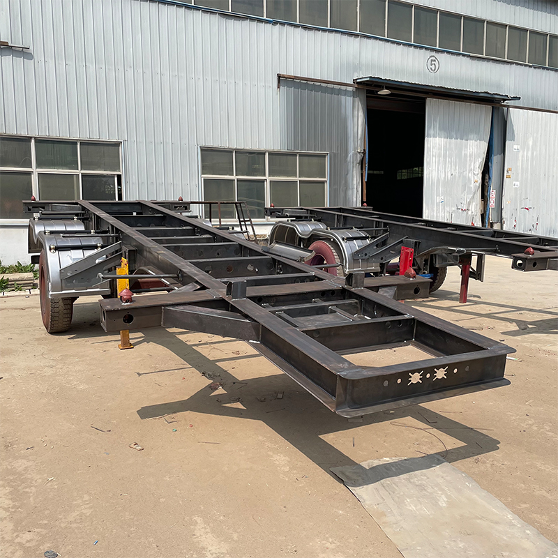 Frame semi-trailer