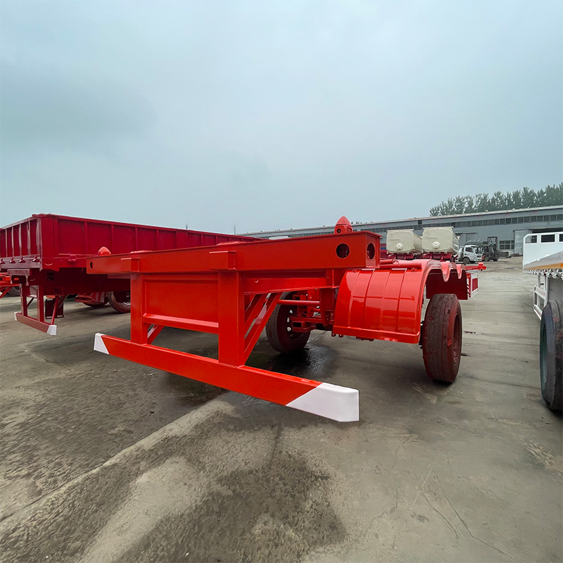 Frame semi-trailer
