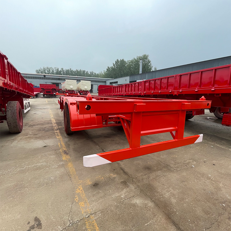Frame semi-trailer