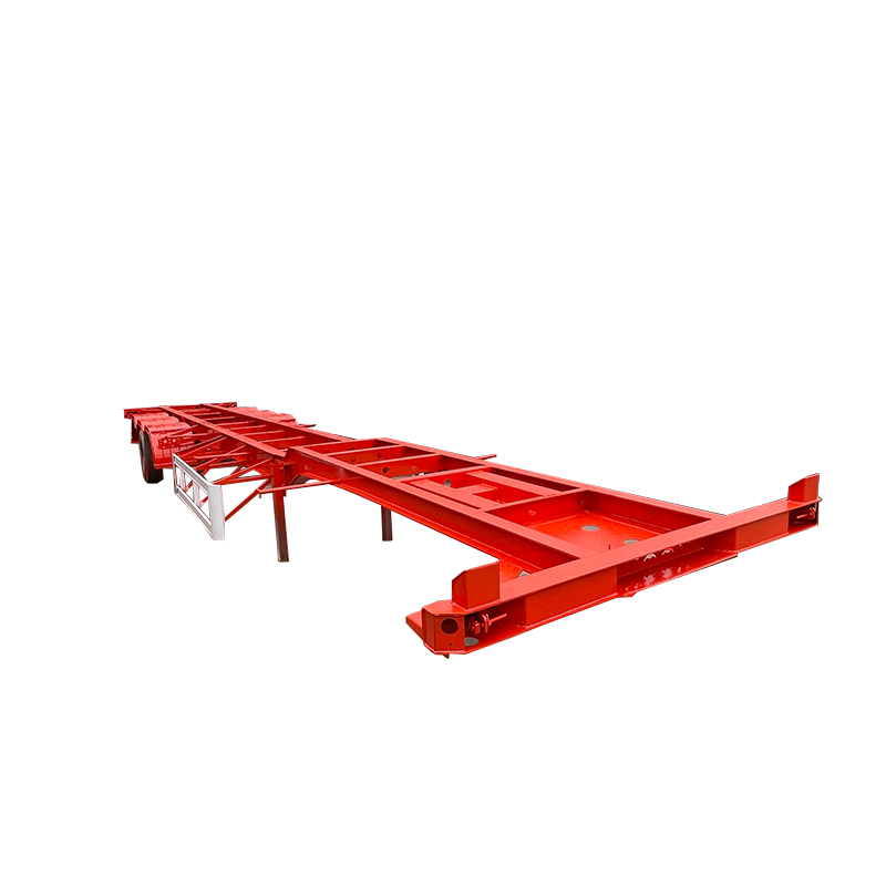 Frame semi-trailer