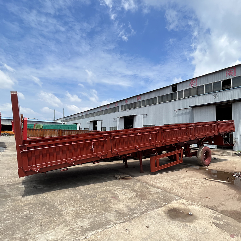 Flatbed semi-trailer