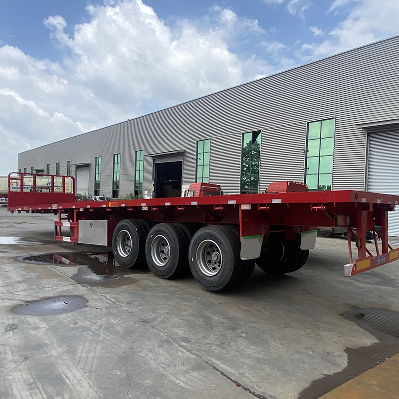 Flatbed semi-trailer
