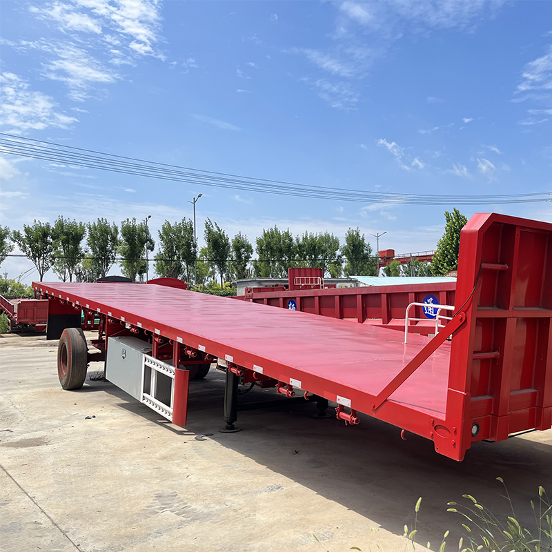 Flatbed semi-trailer