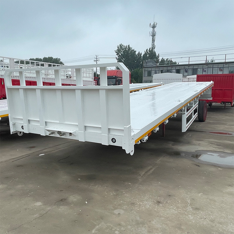 Flatbed semi-trailer