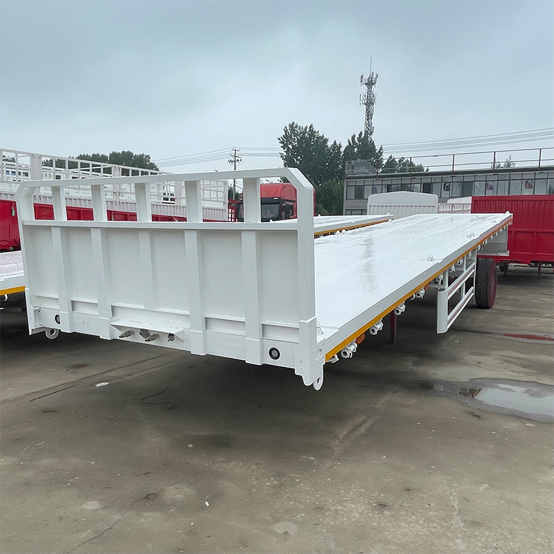 Flatbed semi-trailer