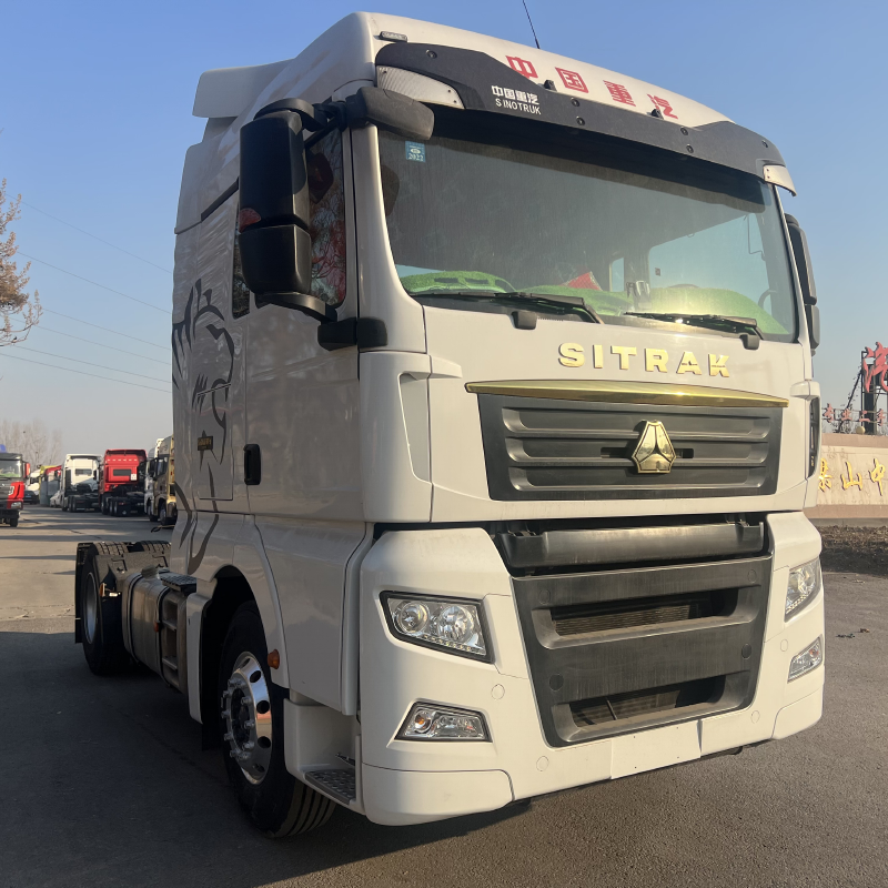 Used SINOTRUK SITRAK C7H 4x2 Diesel Tractor Head Efficient Automatic Prime Mover for Regional Logistics