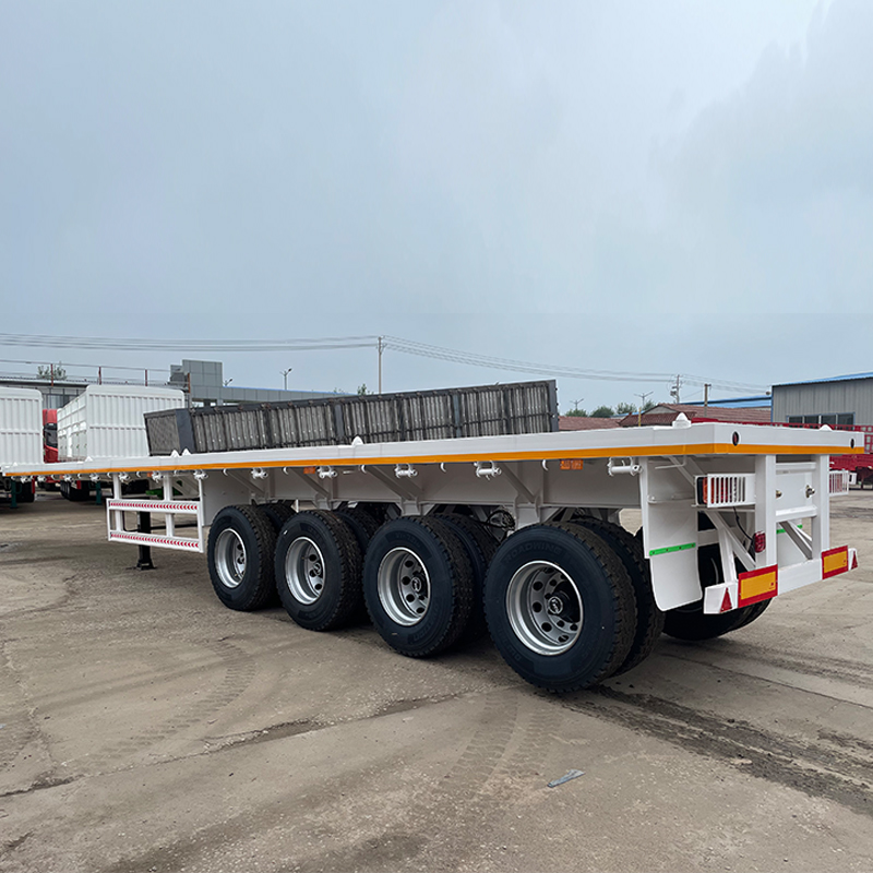 AORUN 4-Axle Flatbed Semi-Trailer Heavy-Duty Transport & Fully Customizable Solutions