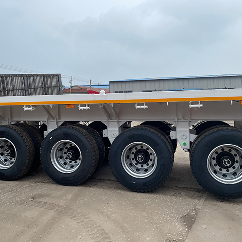 AORUN 4-Axle Flatbed Semi-Trailer Heavy-Duty Transport & Fully Customizable Solutions