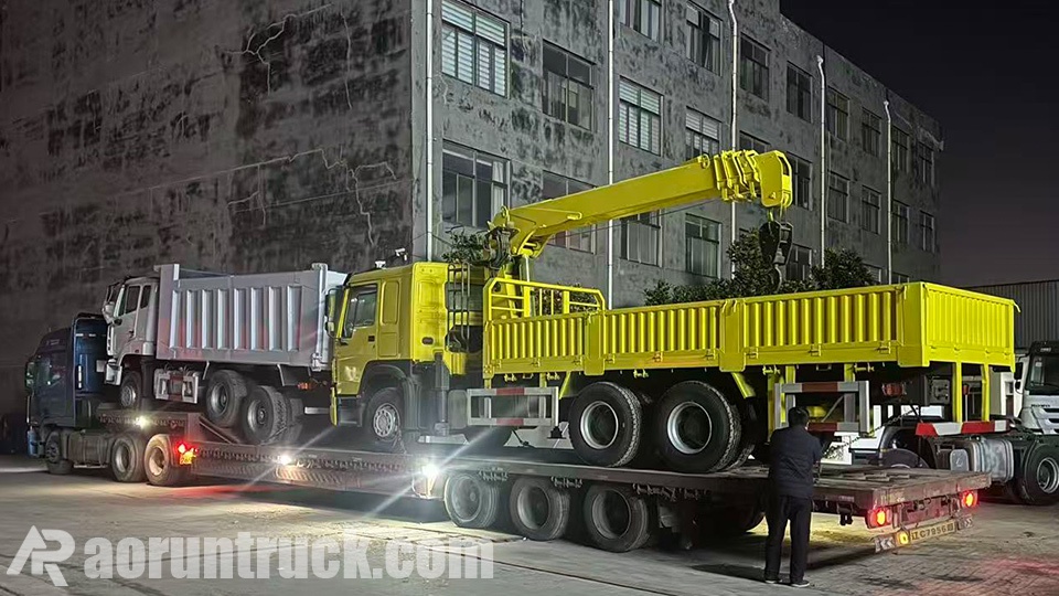 Aorun Haohan 6x4 Dump Truck Has Been Shipped To Angola.