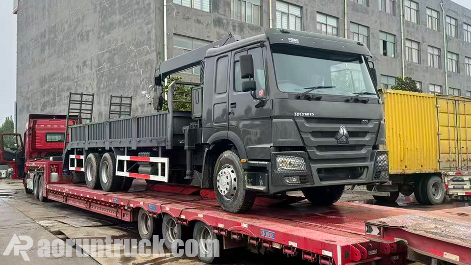 Aorun Truck-Mounted Cranes Shipped to DRC