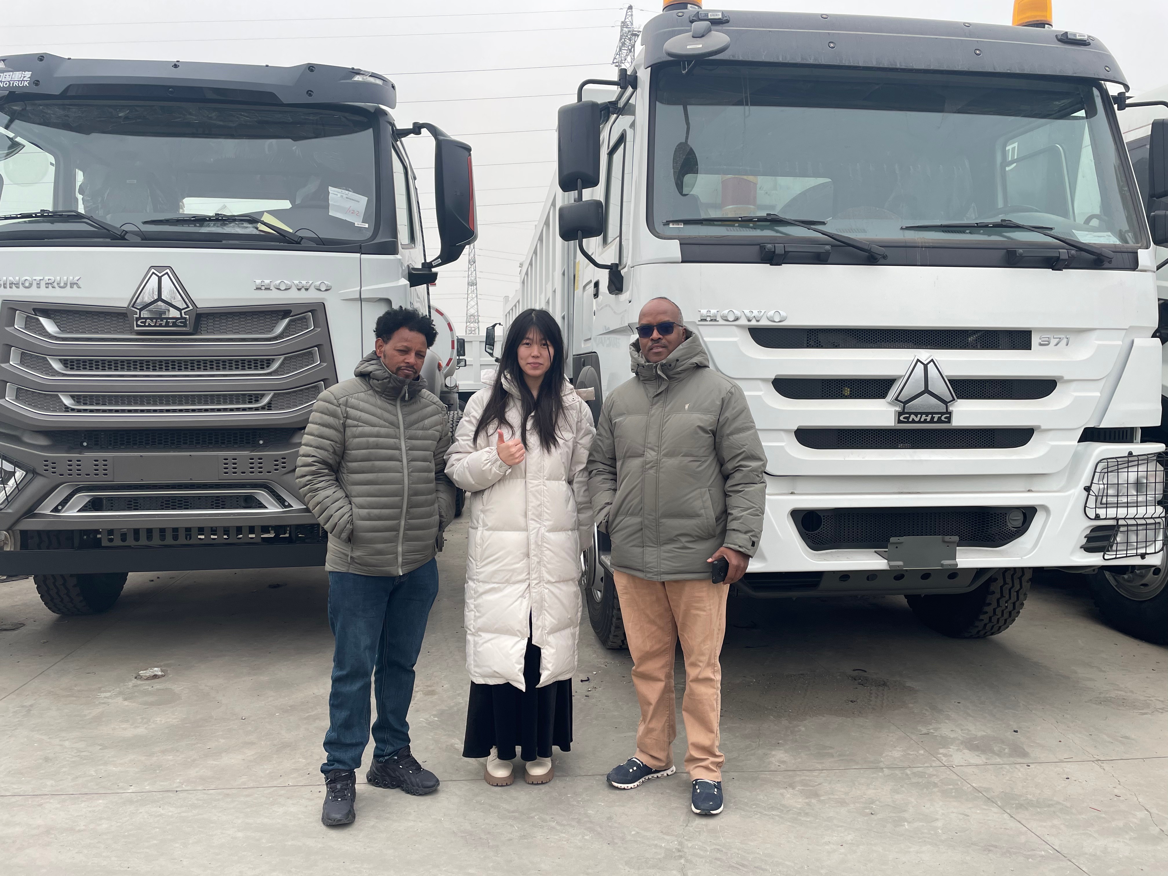 Why Guinea Logistics Companies Choose AORUN: Factory Visit and Purchase of Howo 6x4 Tractor Trucks