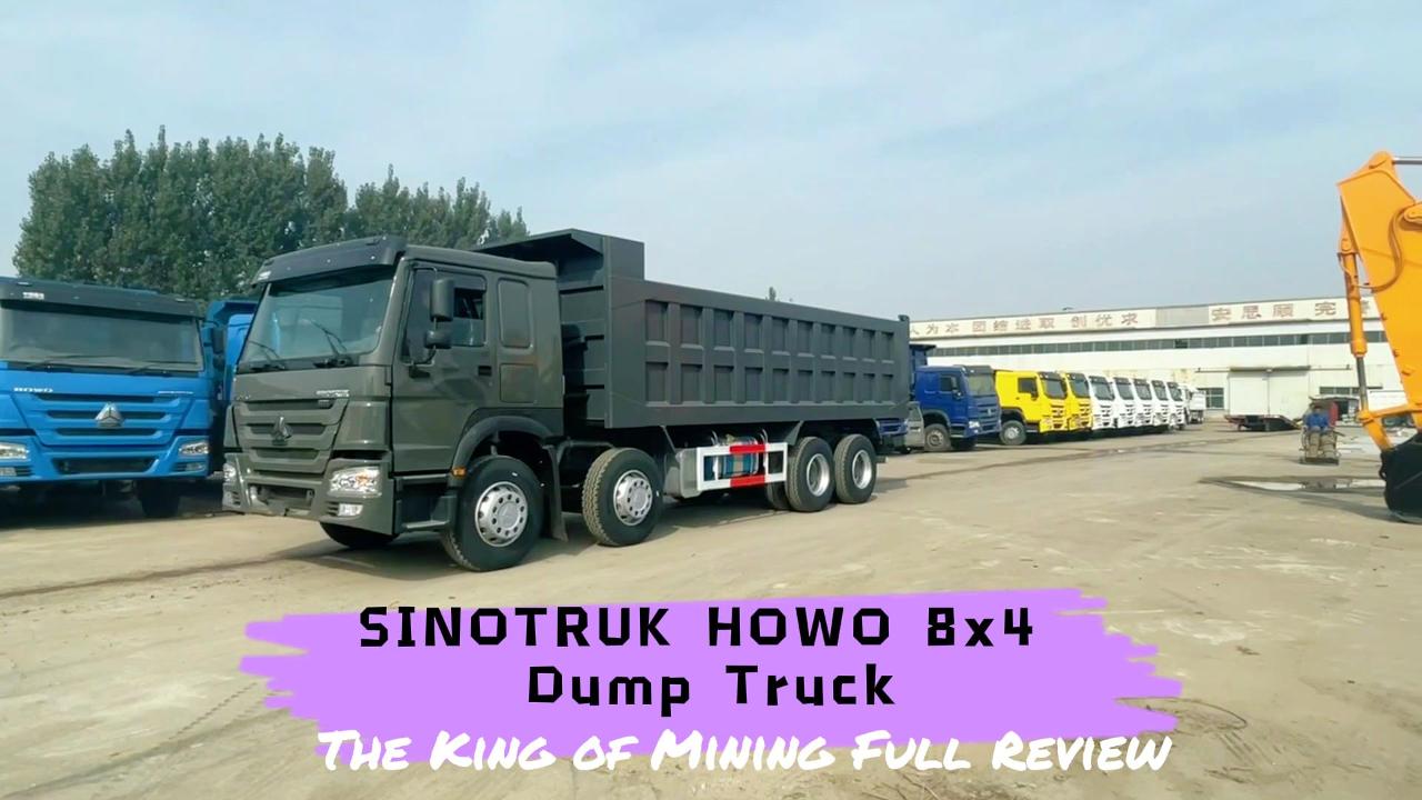HOWO 8x4 with 400HP Engine & Double Layer Reinforced Frame