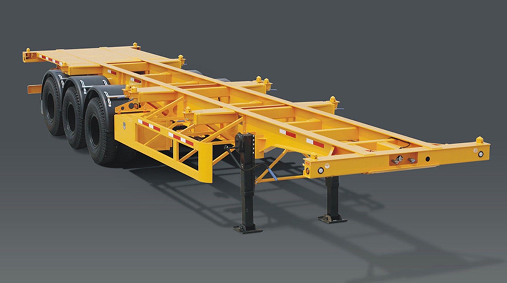 3 Axle Skeletal Semi-Trailer