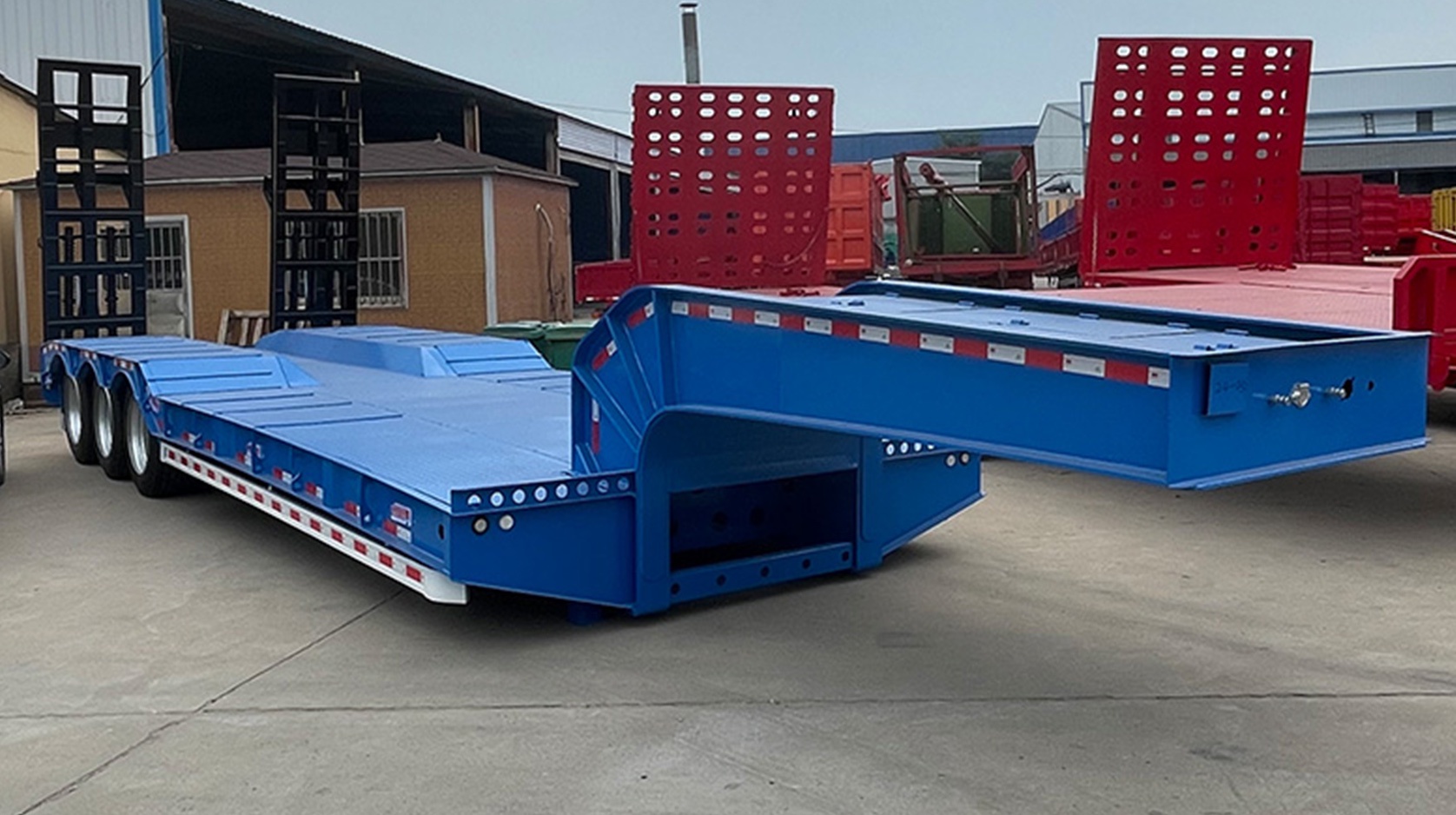 3 Axle Low-Bed Semi-Trailer