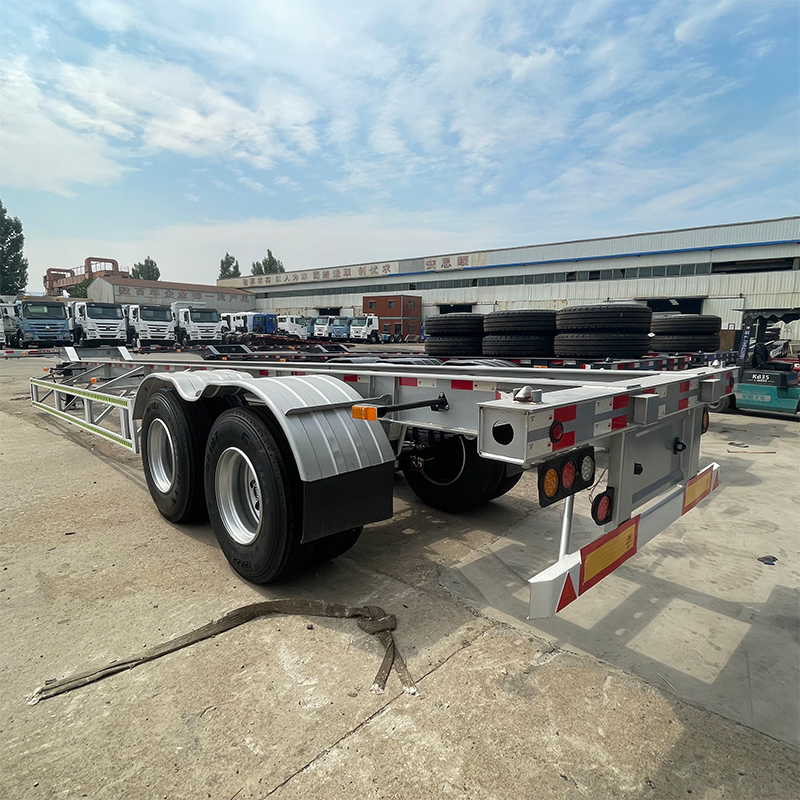 2 Axle 40 Foot Container Chassis Trailer