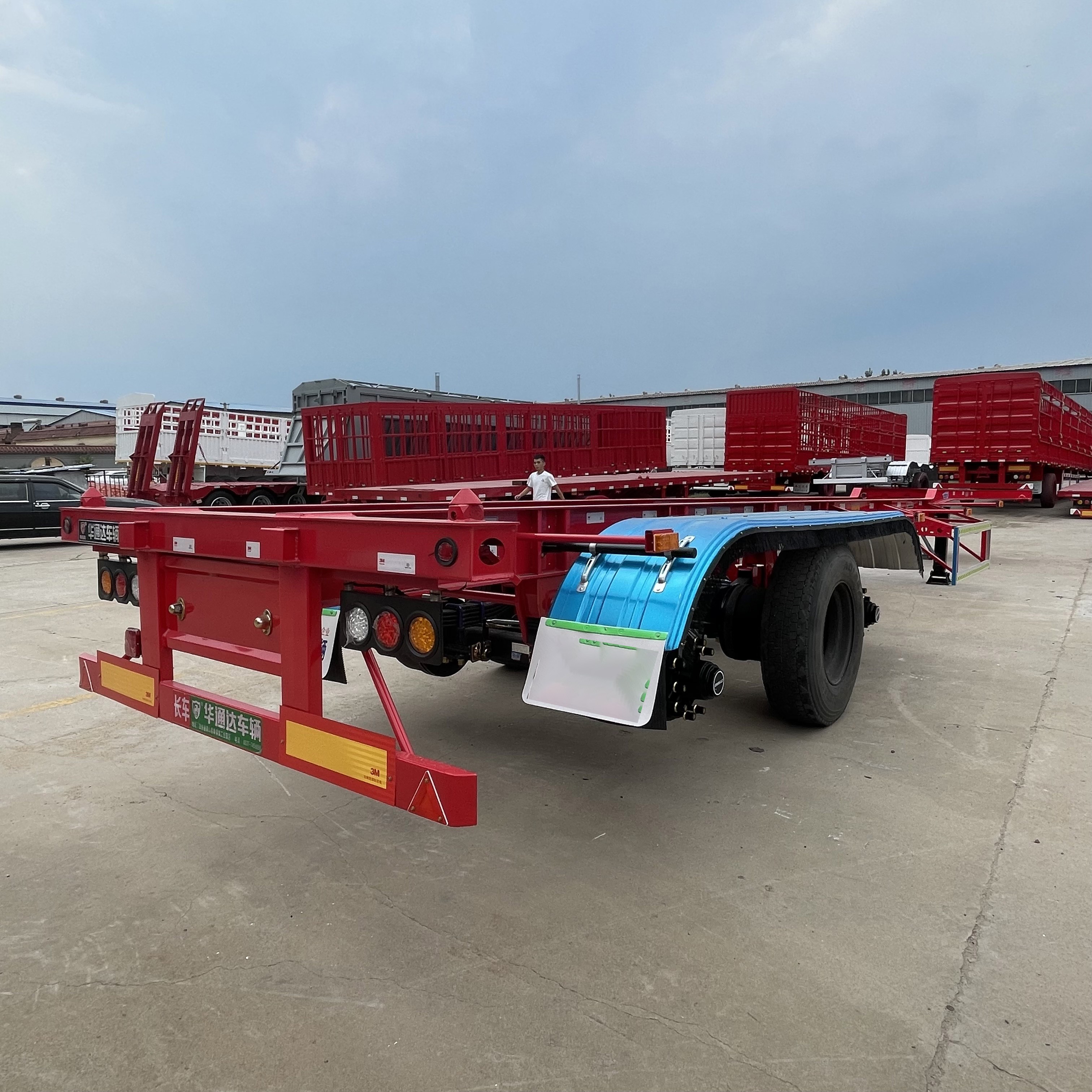 3 Axle Container Chassis