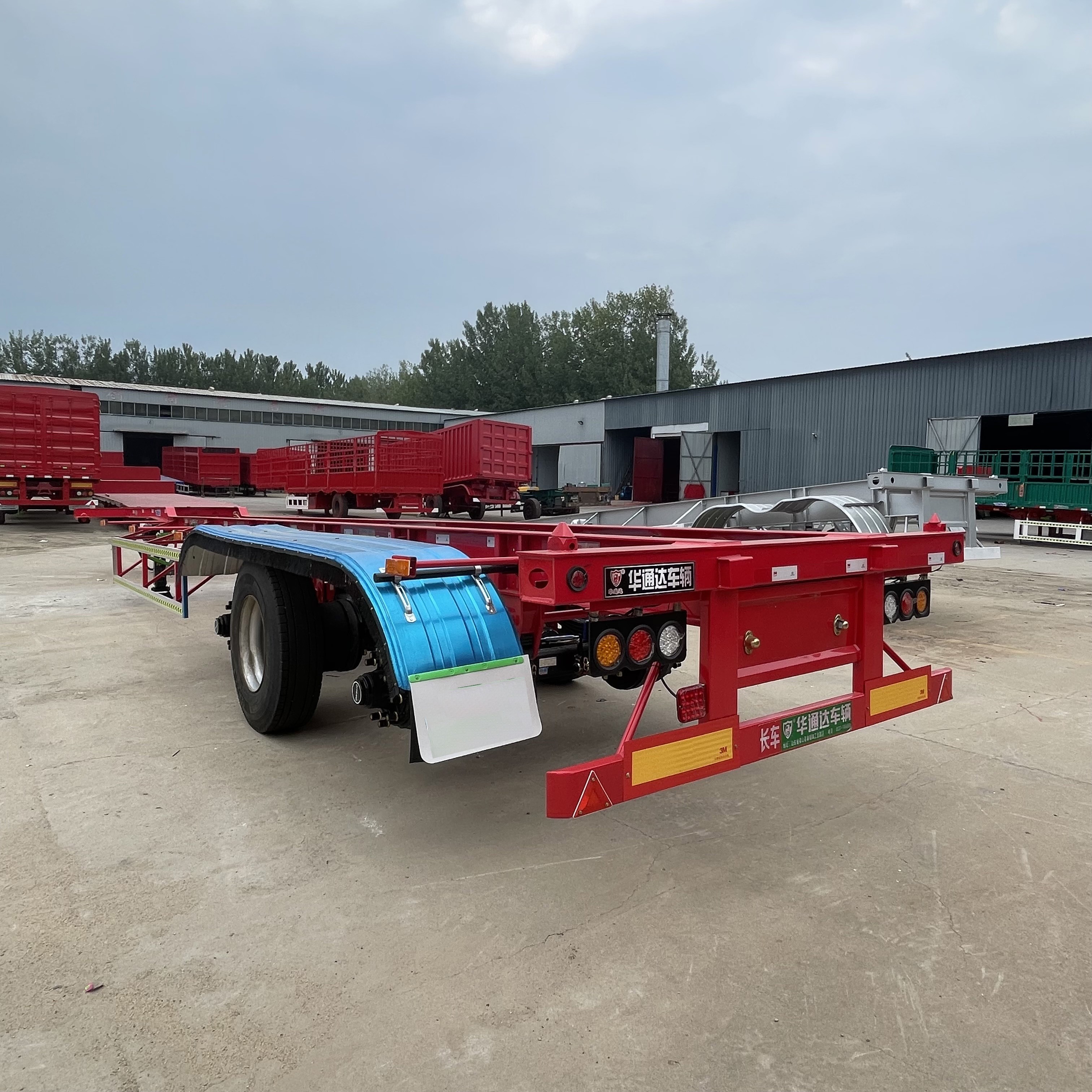 3 Axle Container Chassis