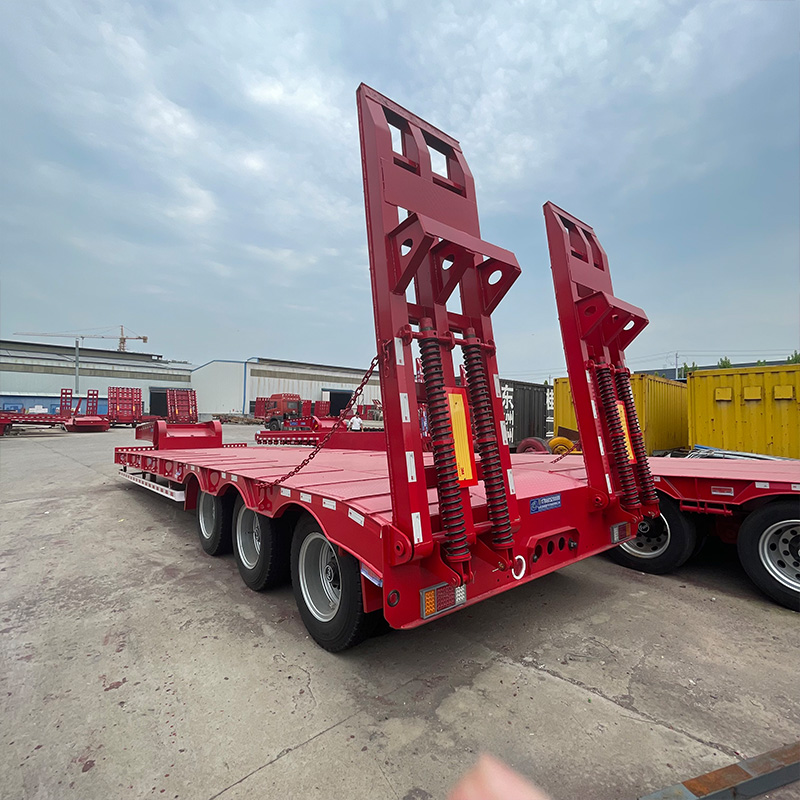 3 Axle Low Bed Semi Trailer