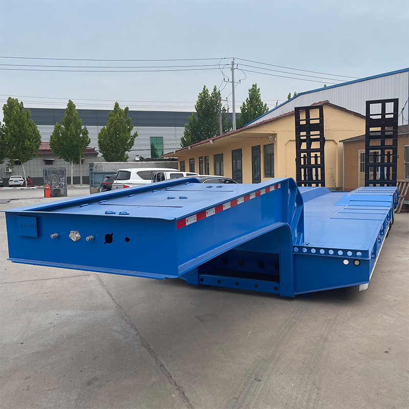 2026 Model 3 Axle Low-Bed Trailer
