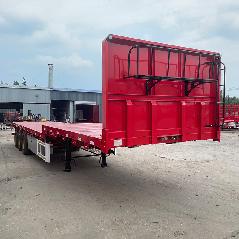 3 Axle Flatbed Trailer 60 Ton 