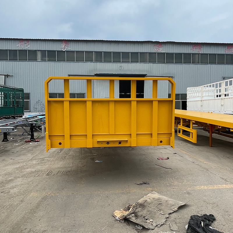 3 Axle Flatbed Semi Trailer