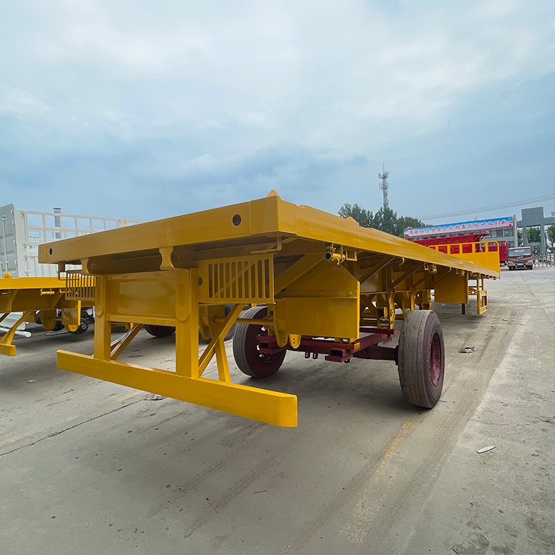 3 Axle Flatbed Semi Trailer