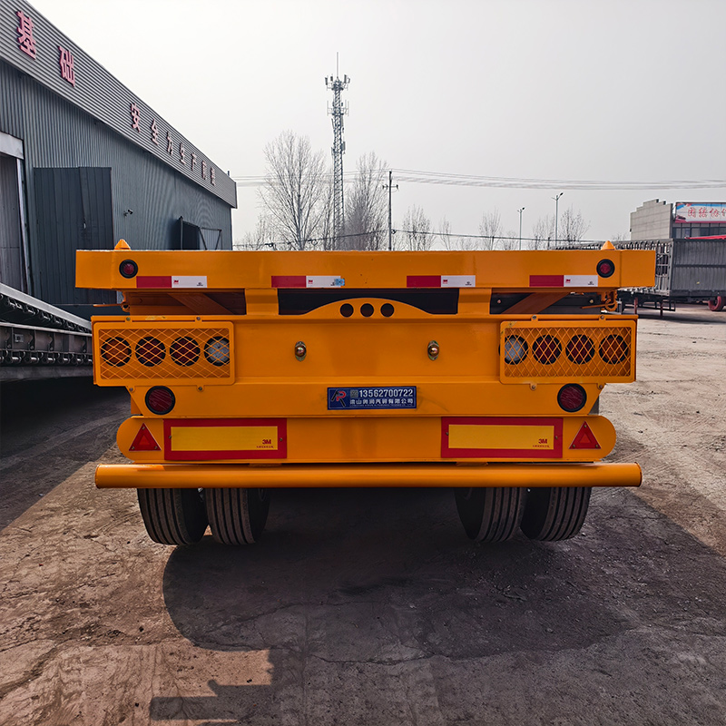 4 Axle Flatbed Trailer 80Ton