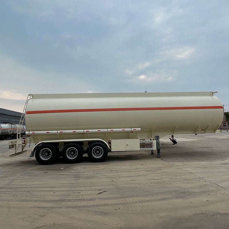 3 Axle 40 Cbm Fuel Tanker Trailer 