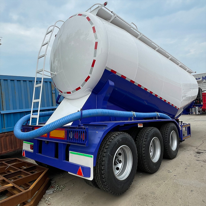 3 Axle Heavy Duty Bulk Cement Tanker Trailer
