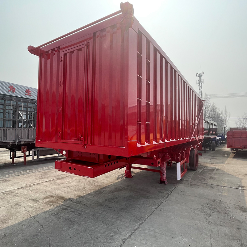 3 Axle Heavy-Duty Enclosed Box Cargo Trailer