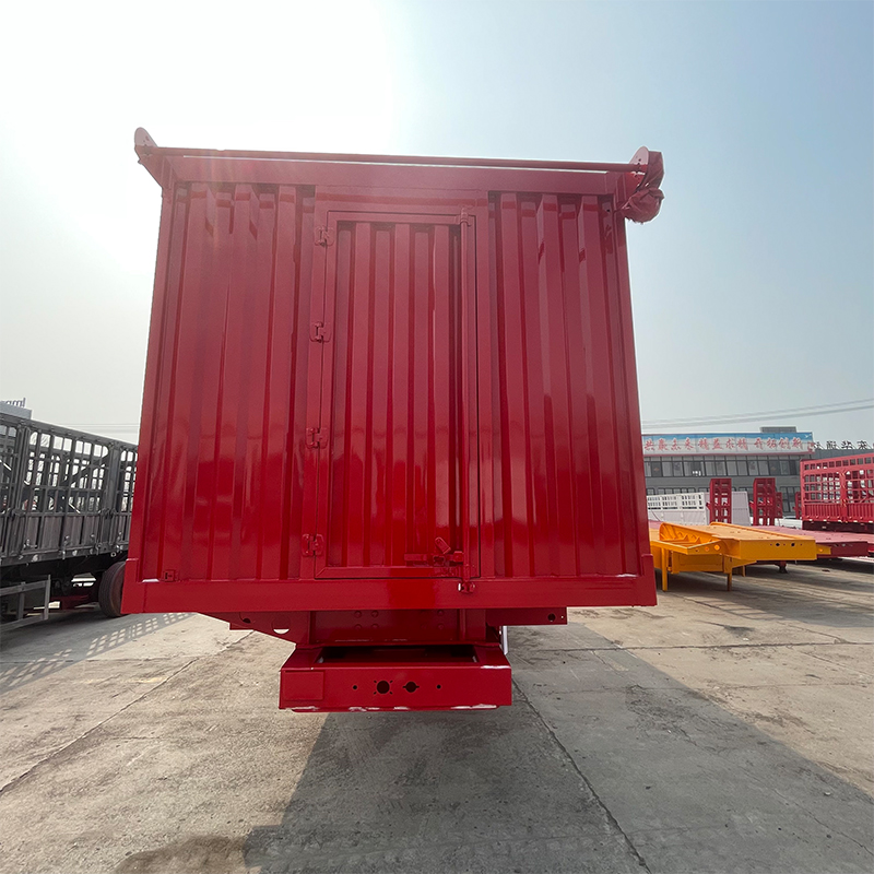3 Axle Heavy-Duty Enclosed Box Cargo Trailer