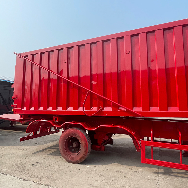 3 Axle Heavy-Duty Enclosed Box Cargo Trailer