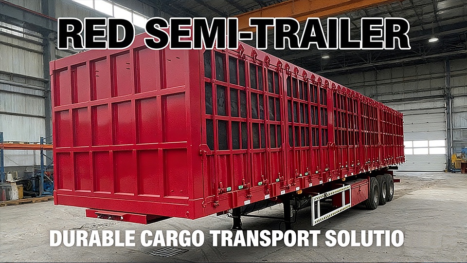 3 Axle Stake Side Trailer