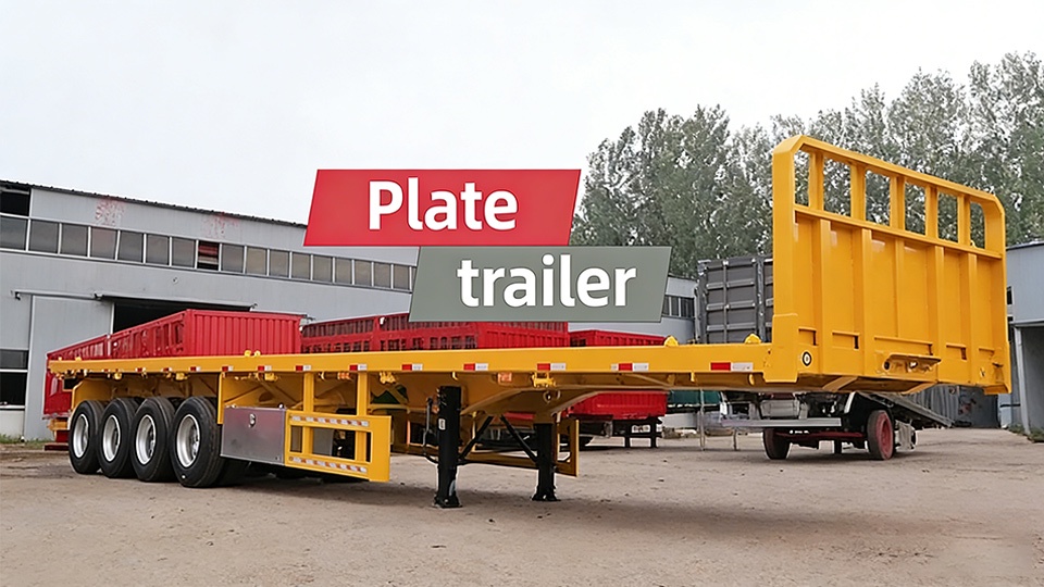 4 Axle Flatbed Trailer