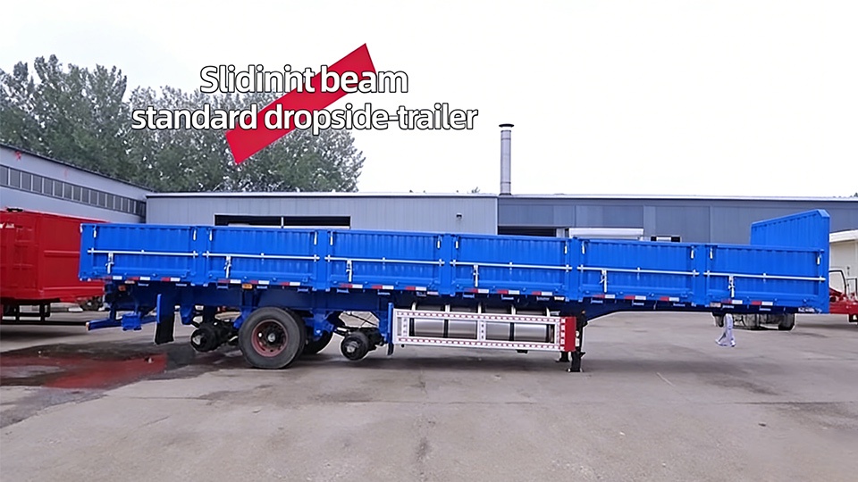 3 Axle Side-Dumping Trailer