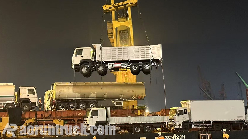 Used HOWO 8x4 Dump Trucks for Sale in Libya