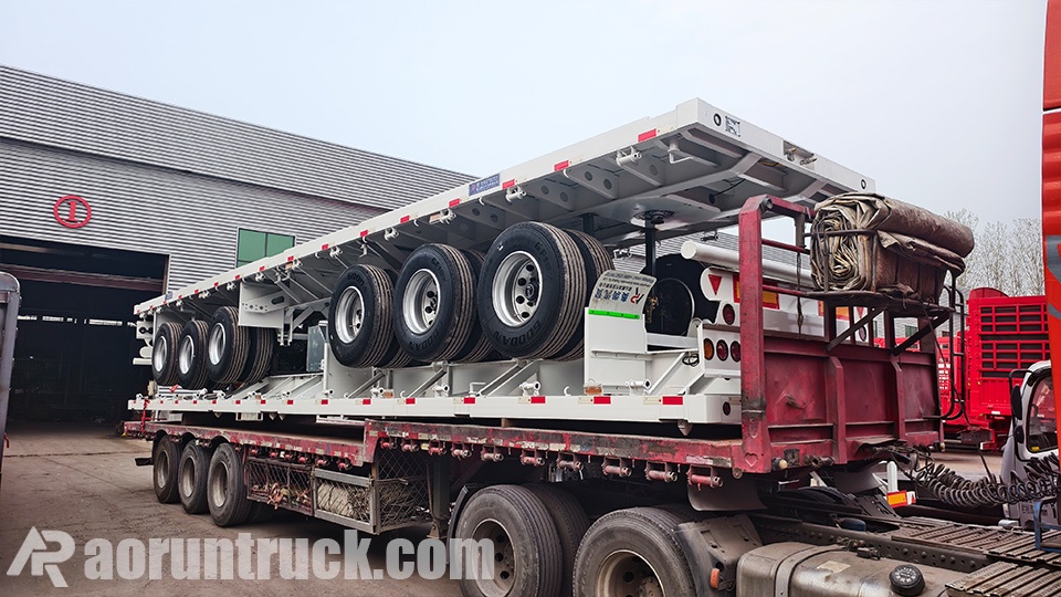 2 Units Aorun 3-Axle Flatbed Trailers Exported to Guinea | Heavy Duty Trailer Solutions 2 Units Aorun 3-Axle Flatbed Trailers Exported to Guinea | Heavy Duty Trailer Solutions