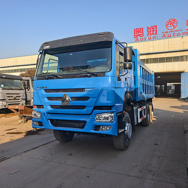 豪沃6x4自卸蓝色主图1