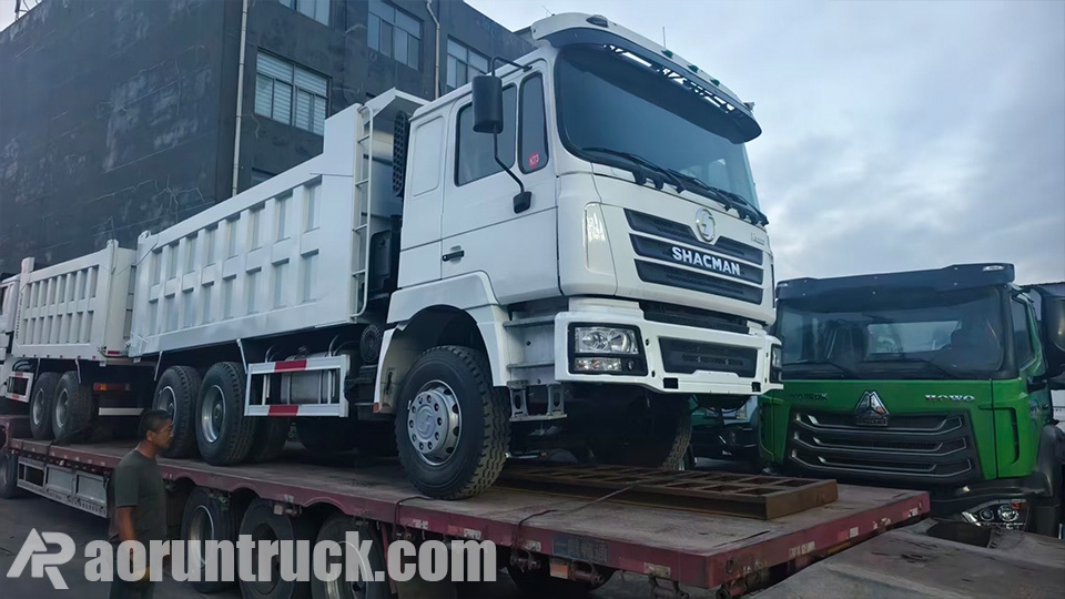 Two Aorun Shacman 6x4 Dump Trucks Successfully Shipped to Madagascar Two Aorun Shacman 6x4 Dump Trucks Successfully Shipped to Madagascar
