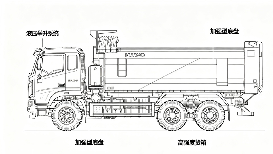 Basic Definition & Working Principle of Dump Truck