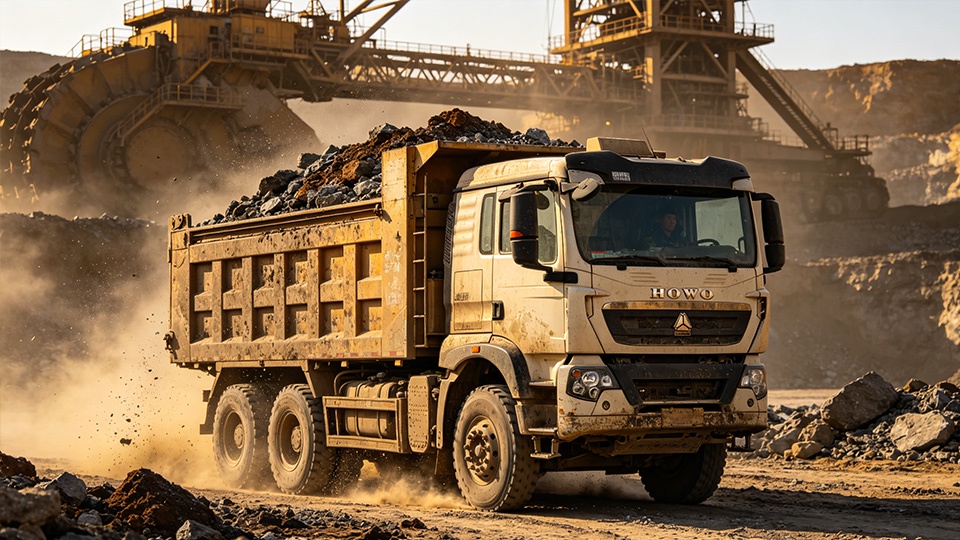 Mining Grade Dump Truck for Open Pit Operation