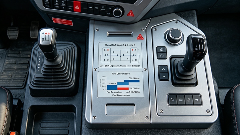 Manual vs. AMT Transmission Efficiency in Heavy-Duty Prime Movers 