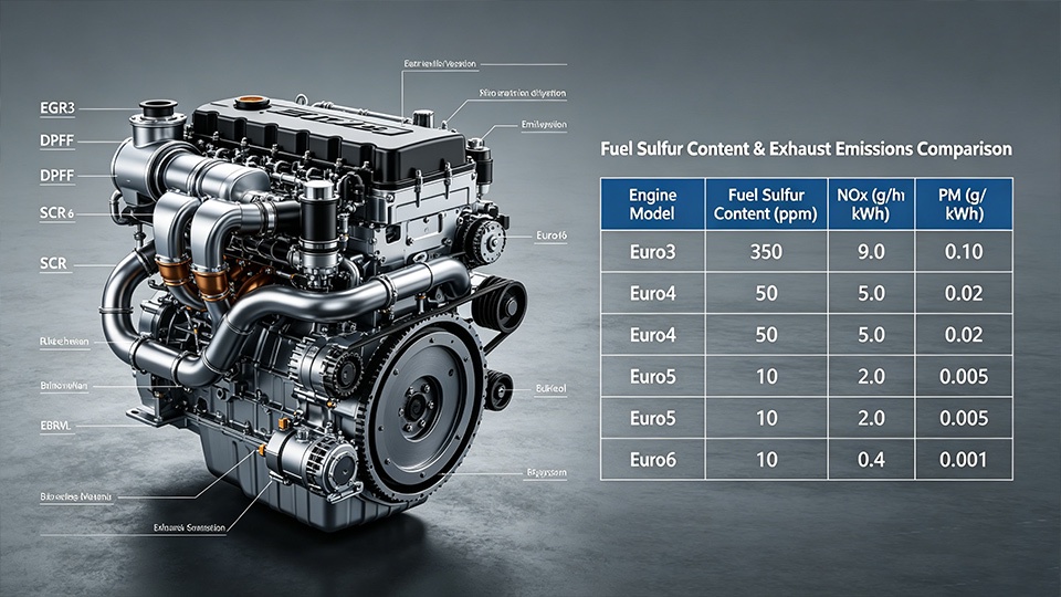 Euro 3 to Euro 6 Emission Standards for Tractor Truck Exports: A Global Fleet Guide