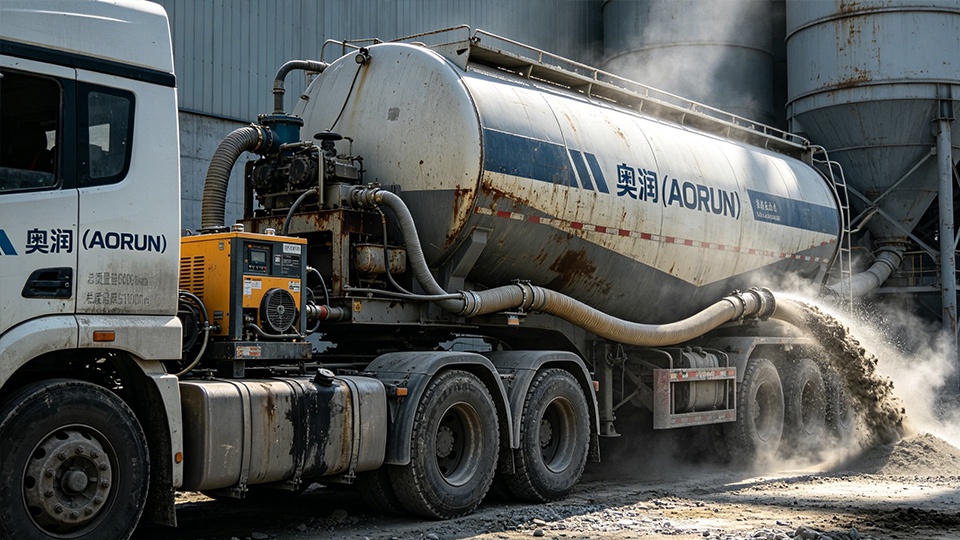Bulk Cement Trailer Pneumatic Discharge System Efficiency and Optimization