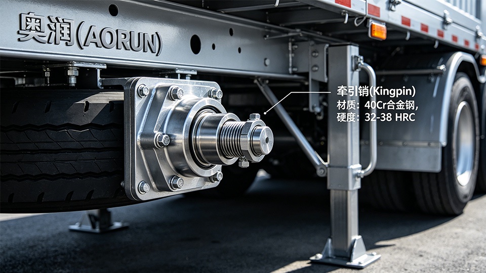 Landing Gear Structural Ratings and Kingpin Metallurgy Security in Semi-Trailers