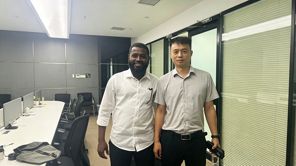 Client from Guinea Visits Orun Jinan Company Client from Guinea Visits Orun Jinan Company