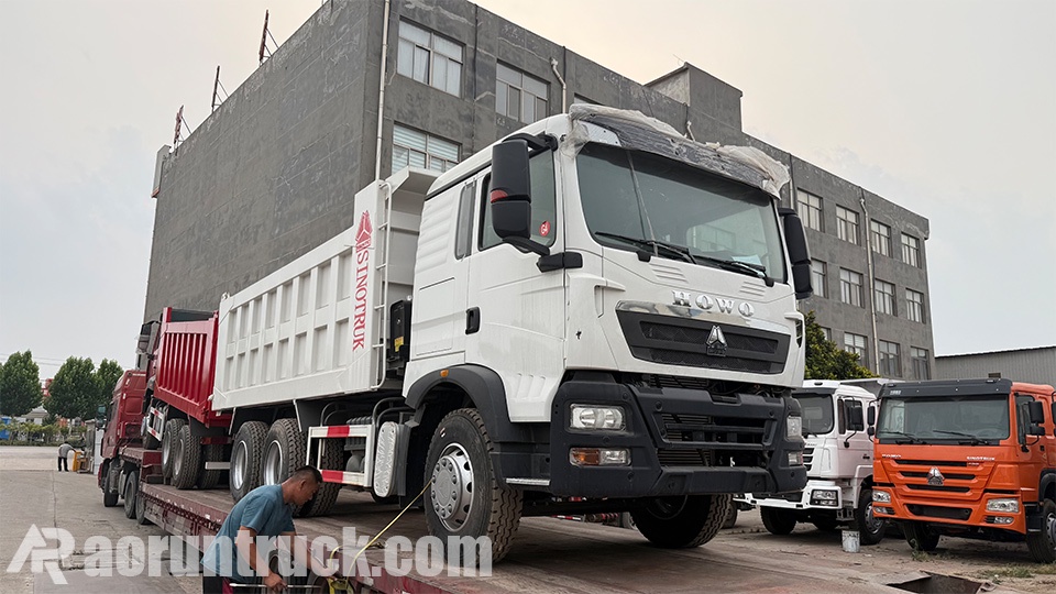 One New HOWO TX 6x4 Dump Truck Dispatched to Congo-Brazzaville