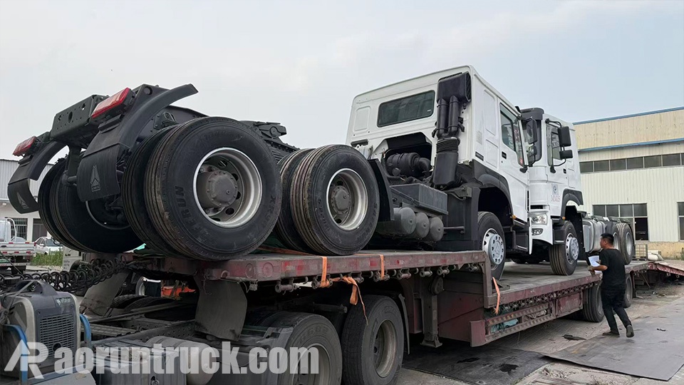 Two Units of HOWO 6x4 Tractor Trucks Shipped to Côte d'Ivoire Two Units of HOWO 6x4 Tractor Trucks Shipped to Côte d'Ivoire
