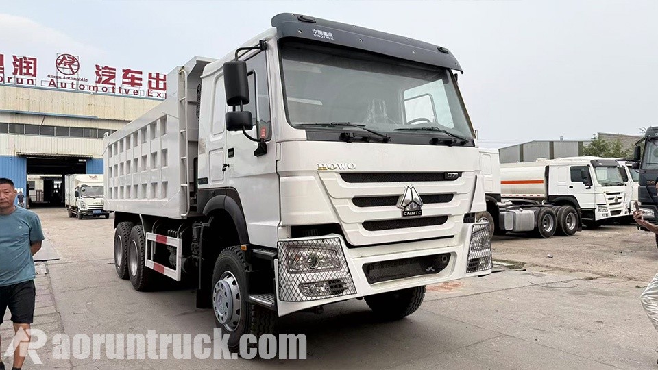Somali Refurbished HOWO 6x4 Dump Trucks